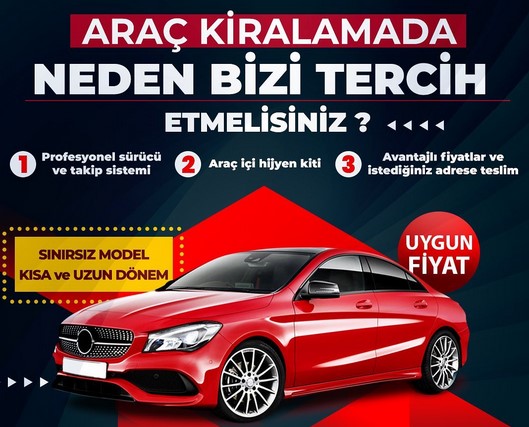 Elazığ günlük araç kiralama